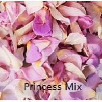 2 x Flower Girl Baskets with Rose Petals